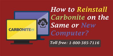 how to reinstall carbonite on new computer
